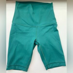 lululemon athletica Green align Biker Shorts